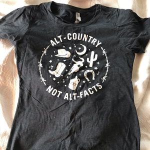 Alt Country Not Alt Facts tee